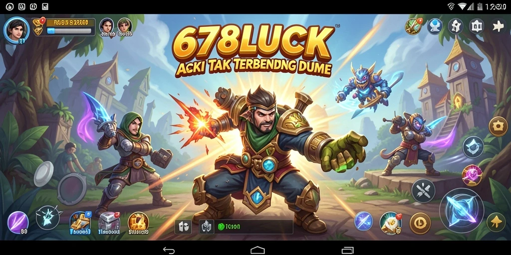 Tampilan aksi seru dalam game 678LUCK yang menantang.