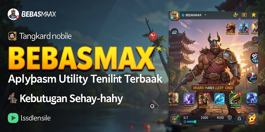 Screenshot utama BEBASMAX menampilkan antarmuka yang user-friendly dan fitur lengkap.