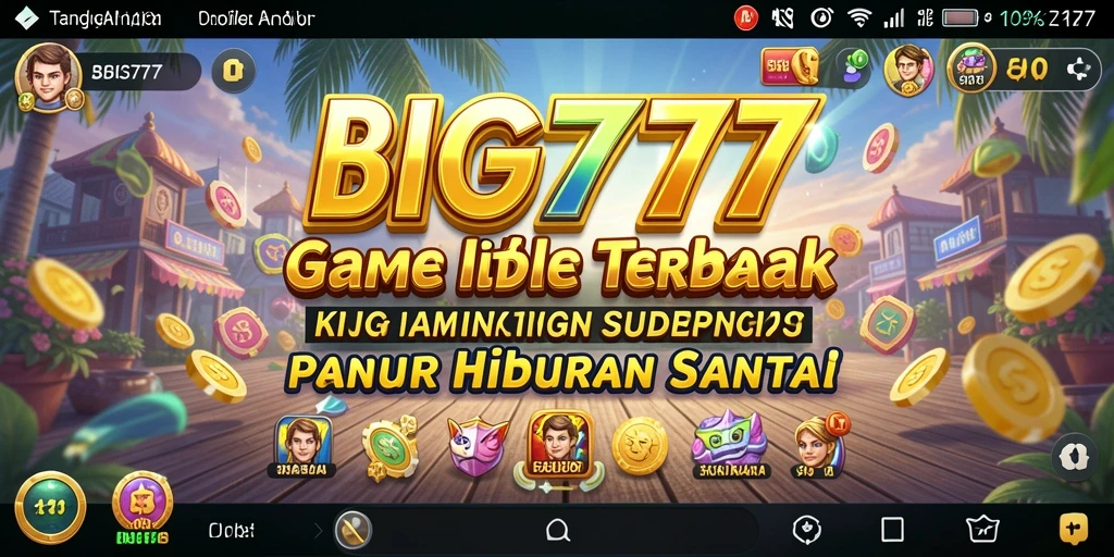 Tampilan gameplay BIG777 yang seru dan menarik.