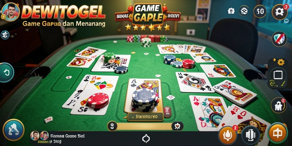 Tampilan gameplay seru dan interaktif di DEWITOGEL.