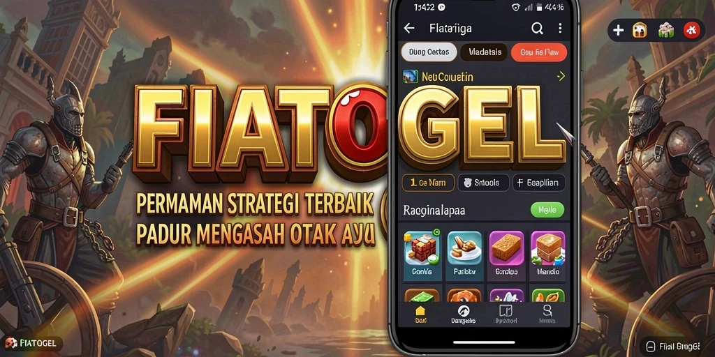Tampilan gameplay menarik dan strategis dari FIATOGEL.