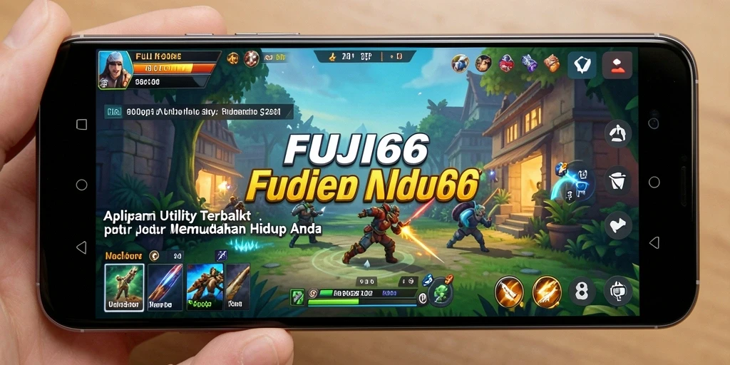 Tampilan antarmuka FUJI66 yang ramah pengguna dan fungsional.
