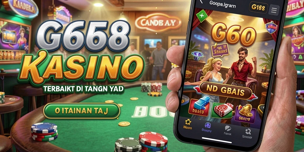 Tampilan gameplay G668 yang menarik dan mendebarkan di dunia Kasino.