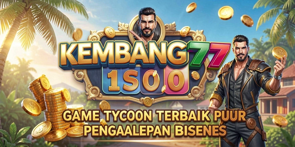 Tampilan gameplay menarik di KEMBANG777 saat membangun bisnis Tycoon.