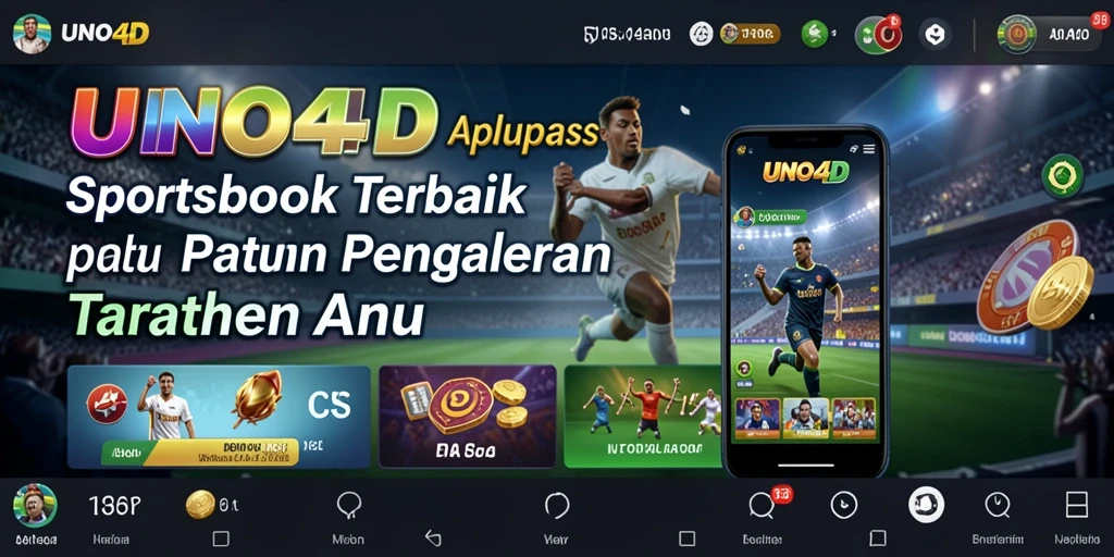Tampilan menarik dari gameplay Sportsbook di UNO4D.