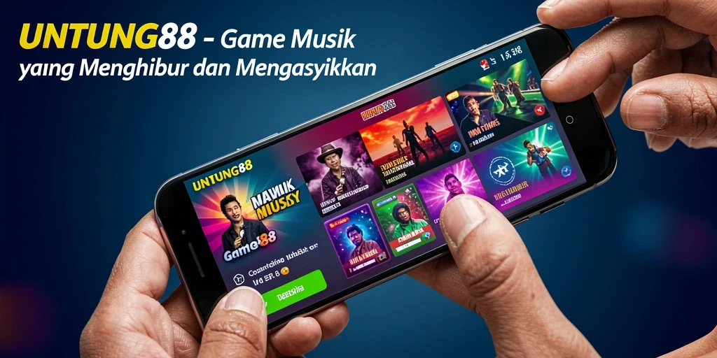Tampilan gameplay UNTUNG88 dengan berbagai pilihan musik yang menarik.